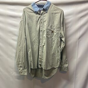 Urgent Gear Men's Two-Tone Casual Shirt